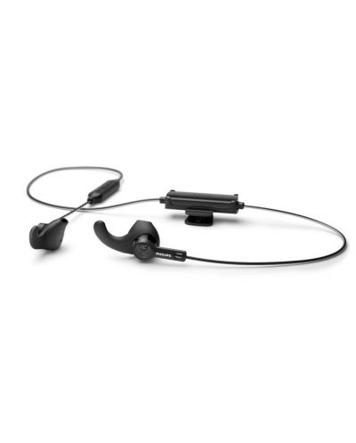 Bežične sportske slušalice Philips - TAA3206BK, crne - 1